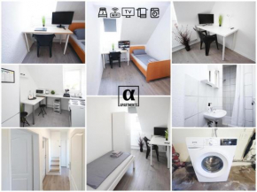 ALFA 2 Zimmer Apartment Stuttgart 2BR TV WIFI WM nahe Daimler